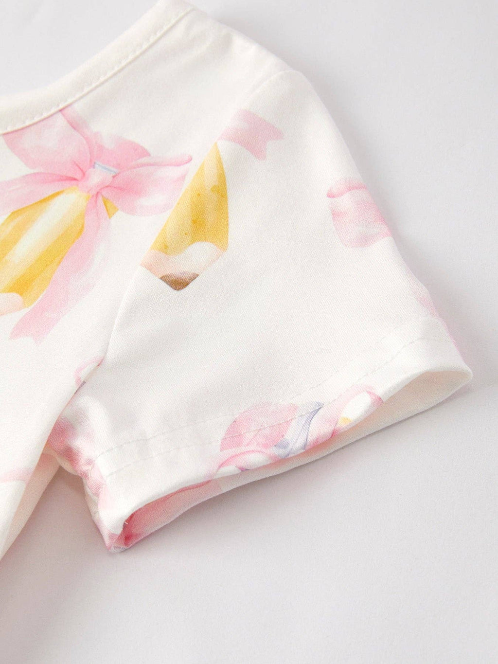 Back to School Bow Pencil Girls Dress