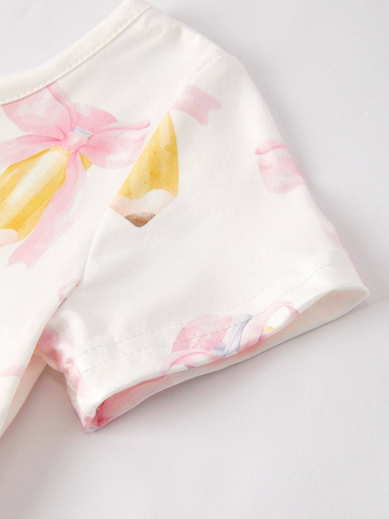 Back to School Bow Pencil Girls Dress