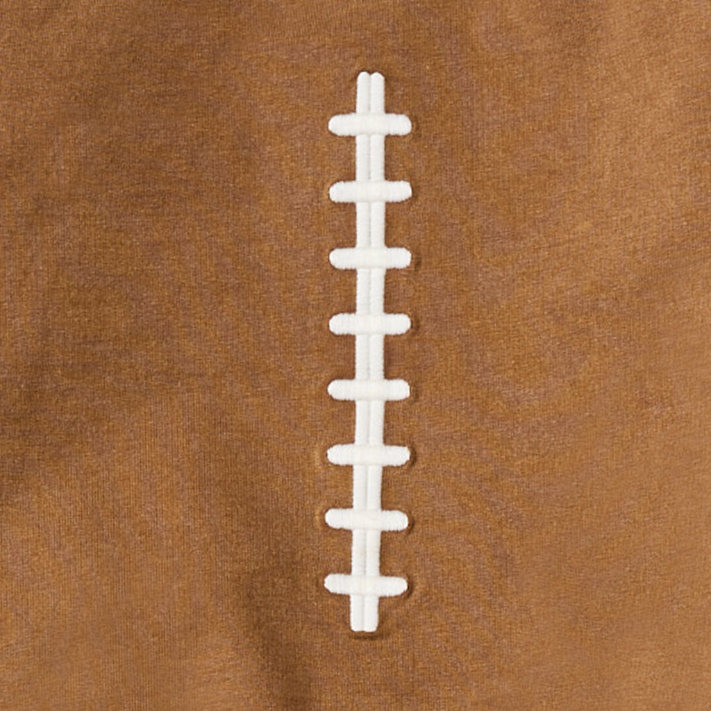 Vintage Wash Football Sweatshirt Set
