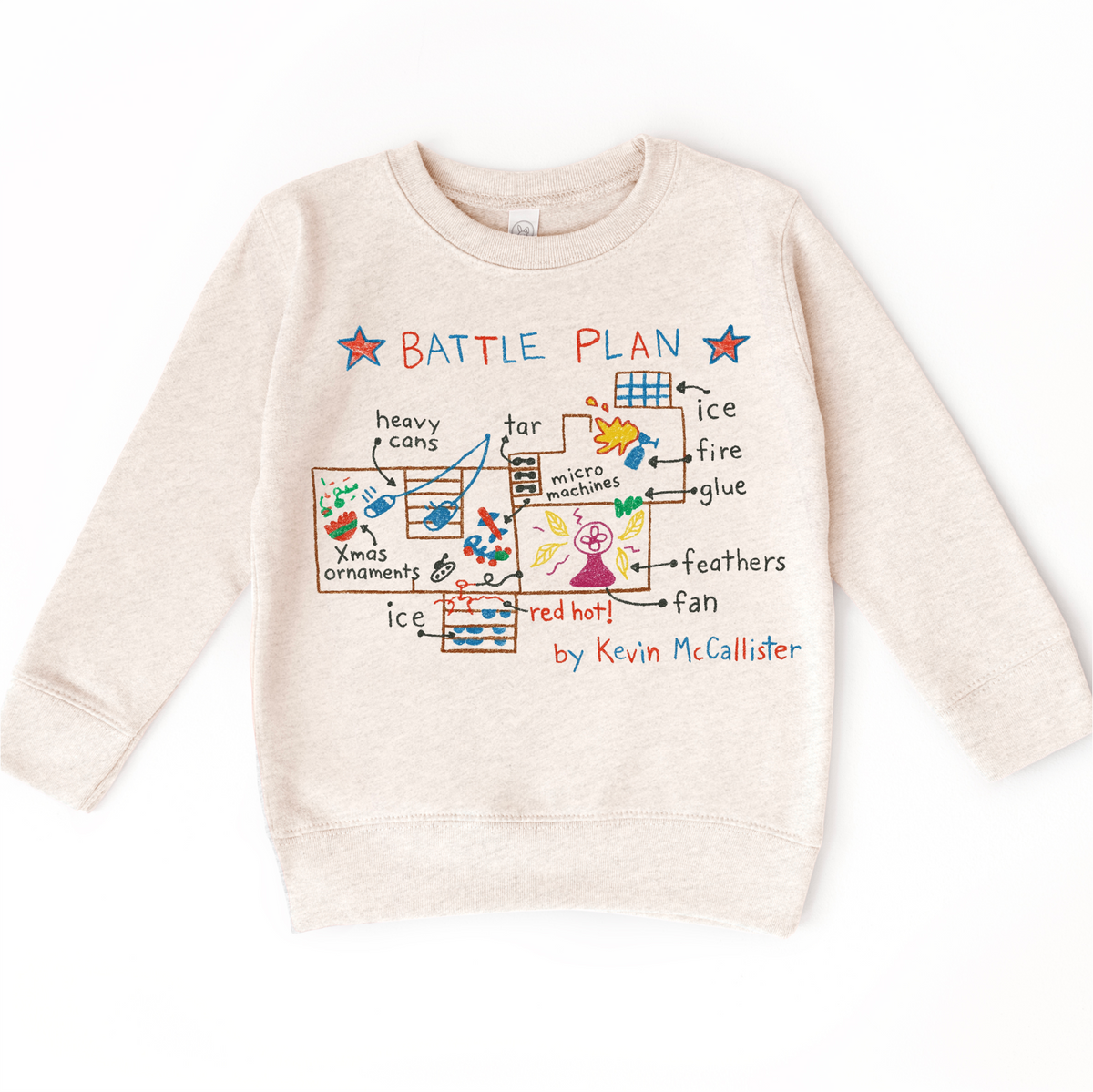 Kevin McCallister's Battle Plan Christmas Shirt