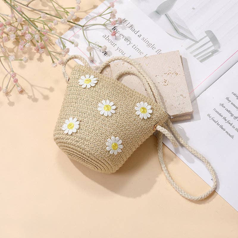 Cute Children's Summer Daisy Crossbody Bag