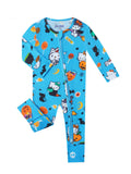 Posh TOT Sanrio Hello Kitty Ghosts Bamboo Baby Convertible Zippy Romper