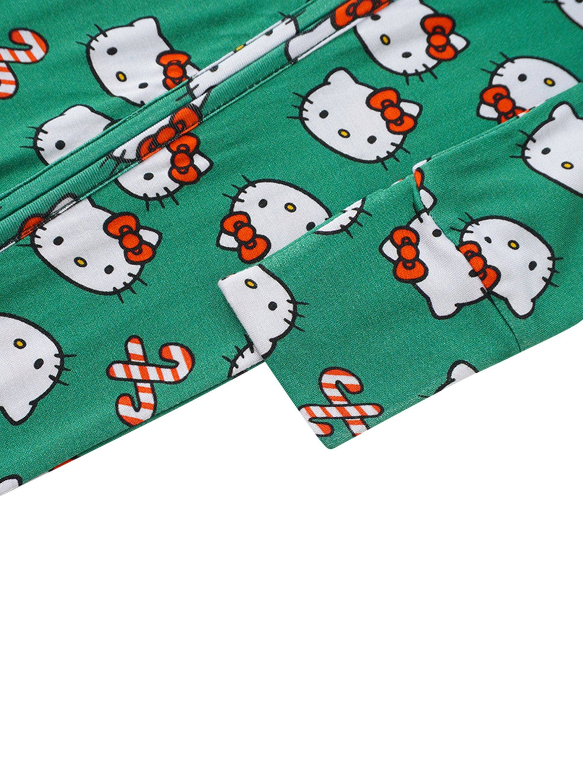 Posh TOT Sanrio Hello Kitty Candy Canes Bamboo Baby Convertible Zippy Romper