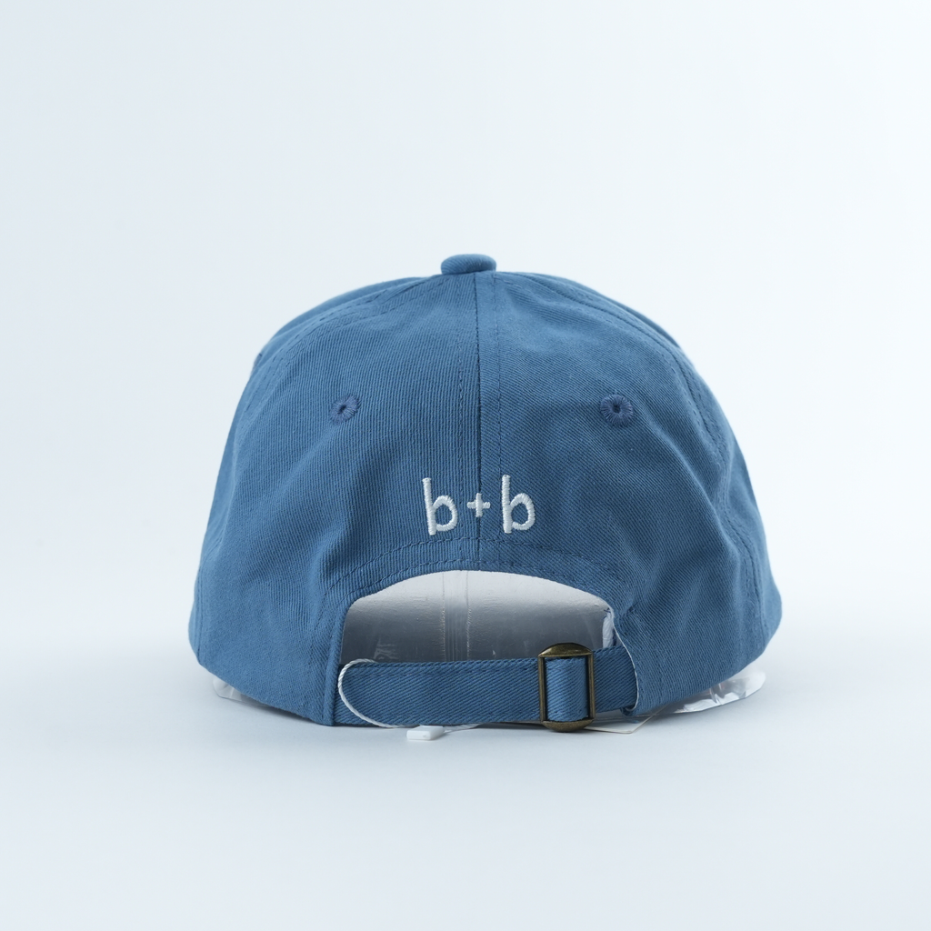 Silly Goose Embroidered Kids Cotton Dad Cap — Navy: Navy / One Size