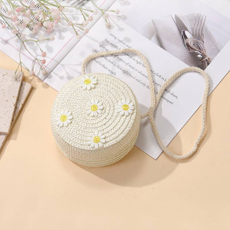 Cute Children's Summer Daisy Crossbody Bag