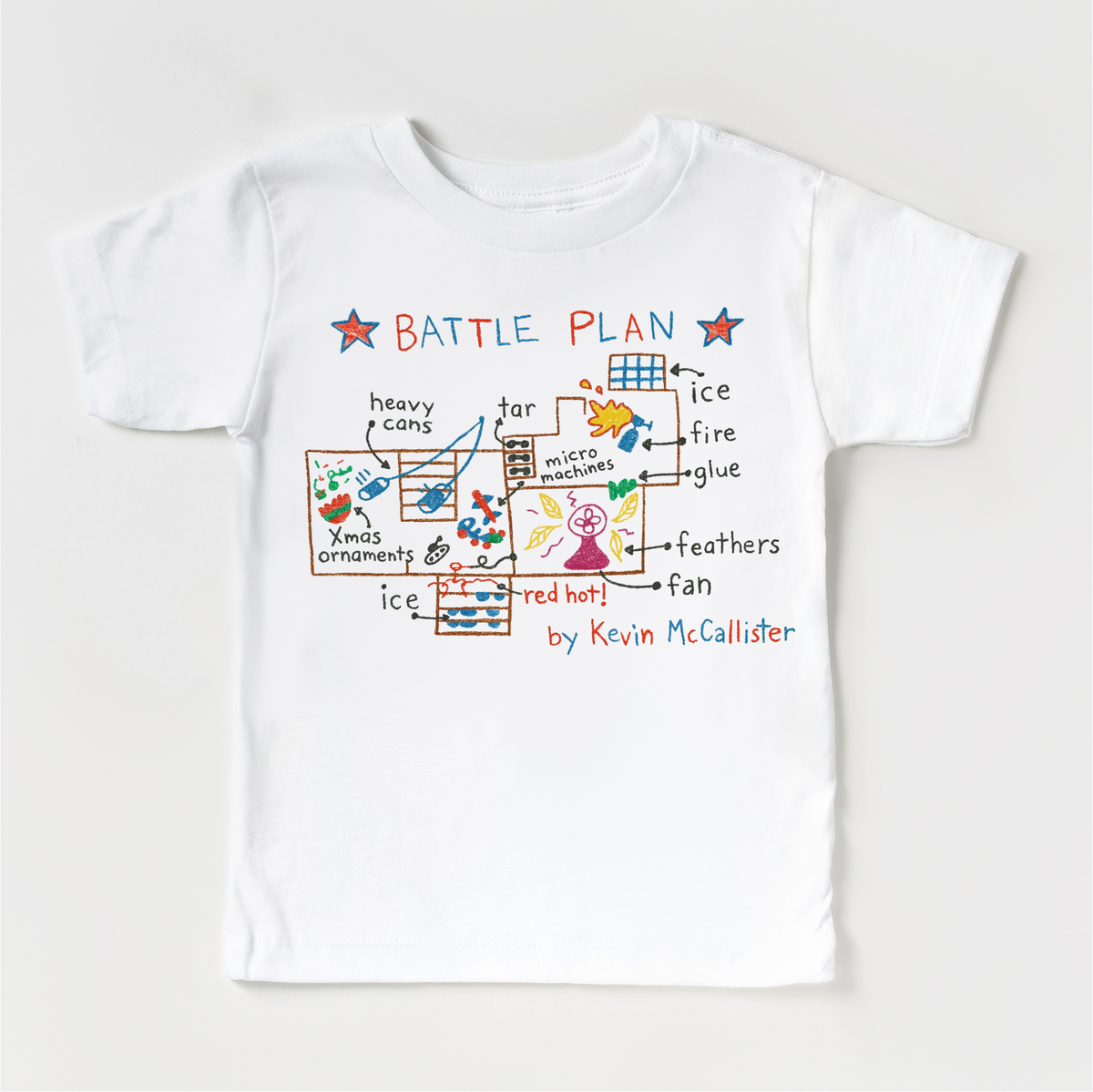 Kevin McCallister's Battle Plan Christmas Shirt