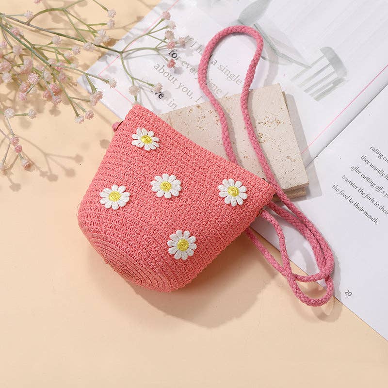 Cute Children's Summer Daisy Crossbody Bag