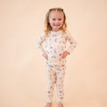 Bamboo 2-Piece Toddler Pajama Set - Summer Vibes | Unisex : 4t