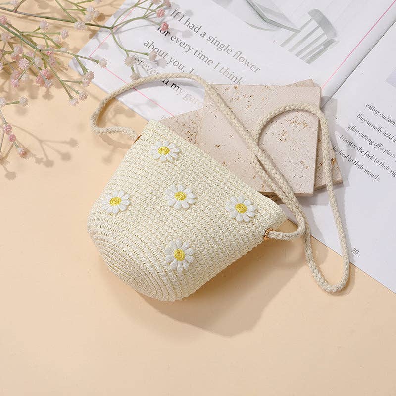 Cute Children's Summer Daisy Crossbody Bag