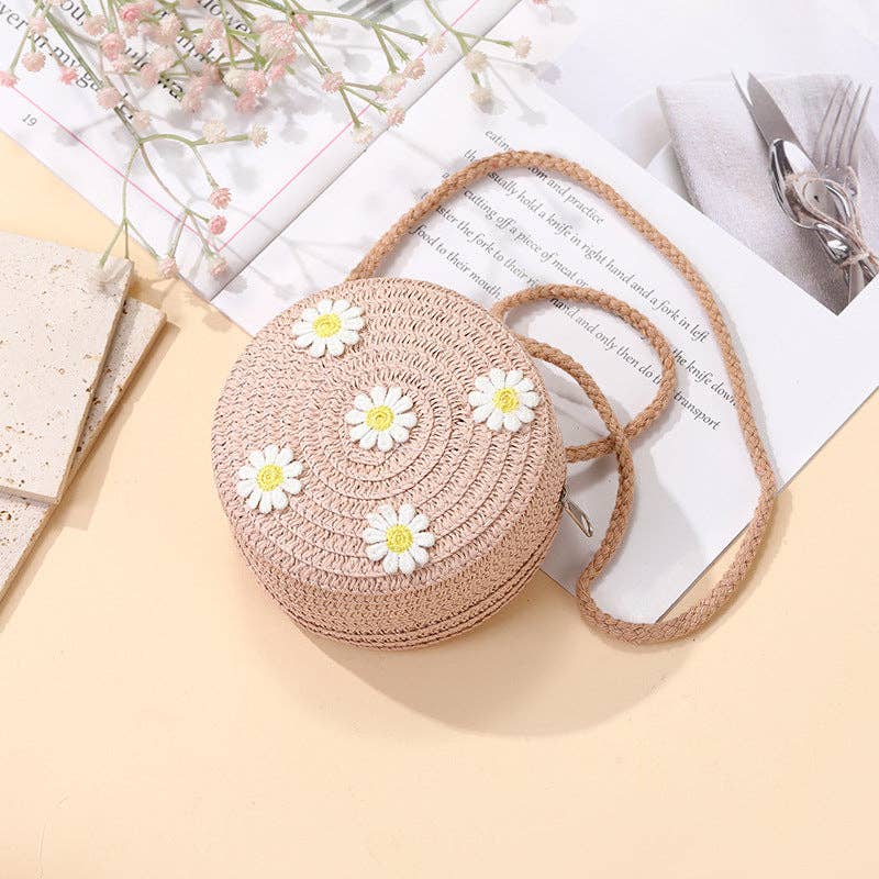 Cute Children's Summer Daisy Crossbody Bag