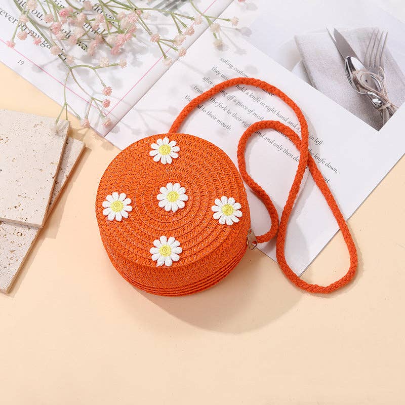 Cute Children's Summer Daisy Crossbody Bag