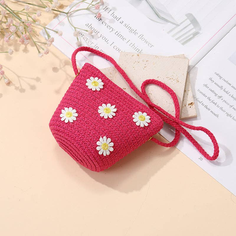 Cute Children's Summer Daisy Crossbody Bag