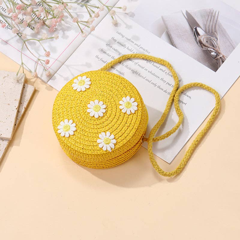 Cute Children's Summer Daisy Crossbody Bag